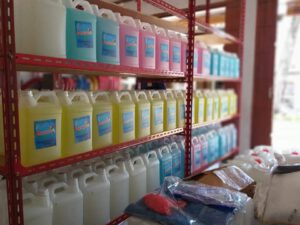 Toko suppliers bahan laundry di Padang dan Riau