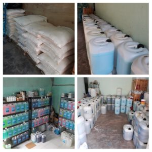 Toko kimia Laundry dan Rumah Tangga | DETINDO PALEMBANG